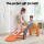 Keezi Kids Climbing Frame Set with Slide | Versatile Indoor Outdoor Playset | HDPE | 153x41x54cm | Supports 50kg