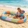 Keezi 9-Piece Straw Beach Fence Sandpit Set Large Multicolour Kids Outdoor Sand Box Play Area 3+yrs Children