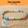 Keezi 9-Piece Straw Beach Fence Sandpit Set Large Multicolour Kids Outdoor Sand Box Play Area 3+yrs Children