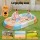 Keezi 9-Piece Straw Beach Fence Sandpit Set Large Multicolour Kids Outdoor Sand Box Play Area 3+yrs Children