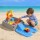 Keezi 2-in-1 Kids Sandpit Water Table Working Excavator Digger Sensory Play Table with 8 Accessories