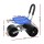 Gardeon Garden Stool Seat Foldable with Wheels, ABS Plastic & Steel, Adjustable Height, Blue, 46-56cm, 130kg Capacity
