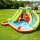 Doctor Dolphin Kids Inflatable Water Slide Park - 575x445cm, PVC, 2 Slides, Trampoline, Climbing Wall & Water Cannon