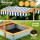 Keezi Kids 110cm Wooden Sandpit with Adjustable Canopy UV Resistant Cover Sand Funnel Sinks EN71 Certified