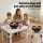 Keezi Kids Pretend BBQ Play set with Simulated Charcoal Lights Play Food Wheels Multicolour Role Play Toy