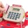 Keezi Kids Cash Register Playset - Colourful 18pc Role-Play Toy with Scanner, Calculator, Money, 31x11.5x15cm, Ages 3
