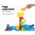 Keezi Kids Sandpit & Water Table Play Set - Eco-Friendly, Non-Toxic, EN71 Certified, 30x46x55cm, Ages 3+, Lightweight