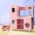 Keezi Wooden Kids Kitchen Play Set - Realistic Pretend Cooking Toys, Pink, 82x29x90cm, Child-Safe, 29-Piece Accessories