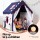 Keezi Kids Play Tent Castle with Floor Mat & String Ball Lights, 134x103cm - Durable Polyester, Indoor/Outdoor Fun