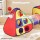 Keezi Kids Play Tent Set - Pop Up Teepee, Ball Pit, Crawl Tunnel & Hoop | Polyester Fabric | Indoor/Outdoor Fun, 3+