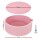 Keezi Kids Ball Pit 90x30cm - Pink Ocean Foam Play Pool with 200 Balls, Soft Non-Toxic Material, Easy to Clean & Store