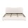 Artiss King Size Bed Frame Boucle Upholstery Beige 213x191cm - Stylish Wooden Slat Support with Padded Headboard