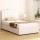 Artiss King Single Bed Frame, Boucle Upholstery, Beige, 215x113x120cm, Gas Lift Storage, Padded Headboard