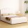 Artiss Queen Bed Frame, Boucle Upholstered, Beige, 215x159x120cm, Gas Lift Storage, Stylish Pine Wood Design