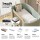 Giselle Bedding 13cm Baby Cot Mattress - Gel Foam, Double-Sided, Hypoallergenic, Washable Cover, 71x130cm