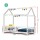 Artiss ROCK Wooden Kids House Bed Frame, Solid Pine, White, Fits Australian Single Mattress, Sturdy & Eco-Friendly