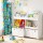 Keezi 3-Tier Kids Bookshelf & Toy Organiser, White, Durable MDF, 108cm x 29cm x 88cm, Safe Corners, Lockable Wheels