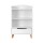Keezi Kids 3-Tier Bookshelf with Drawer, 95cm White Storage Organiser, Smooth Finish, Easy Assembly, Non-Toxic Materials