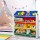 Keezi Kids Toy Box Organiser: 4-Tier Bookshelf with 12 Removable Bins, Melamine Finish, Eco-Friendly, Easy Assembly