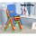 Keezi 9PCS Kids Activity Table and Chairs Set - HDPE Plastic, Adjustable Feet, Stackable, EN71 Certified, 100kg Capacity