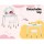Keezi Kids Dressing Table & Chair Set - White Vanity with Mirror, Drawer, MDF & Rubberwood, Safe Rounded Corners