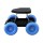 Gardeon Garden Cart Seat with Wheels, 200kg Capacity, Steel Frame, Tool Tray, All-Terrain, Blue/Black for Yard & Garage