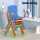 Keezi 5PCS Kids Activity Table and Chairs Set - Adjustable, Stackable, HDPE Plastic, 100kg Capacity, EN71 Certified