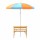 Keezi Kids Outdoor Wooden Picnic Table Set with Adjustable Umbrella, Sand Pit, and Storage - Safe, Durable, Fun!