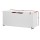 Keezi Kids Toy Box Chest: 15mm Particle Board, 92x40cm, White Finish, Safe Hinges, Ample Storage & Floor Protectors