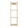 Keezi 135cm Wooden Stuffed Animal Storage Tower with Wheels Elastic Cords Natural Pine Organiser (Tall)
