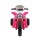 Rigo Kids Pink 6V Electric Police Motorcycle - Harley-Inspired, Anti-Slip Tyres, Music, 3+ Years, 25kg Capacity