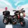 RIGO Kids 6V Electric Ride-On Police Motorcycle – Black, Slip-Proof Handlebars, Music, Siren, EN71 Certified, 3-4km/h