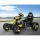 Rigo Kids Pedal Go Kart - Black Racing Car with Plastic Tyres, Steel Frame, Sporty Steering, Ages 3+, 25KG Capacity