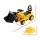 Keezi Kids Ride On Excavator Bulldozer – Fun Construction Play, Non-Toxic Plastic, Safety Helmet, High Backrest, 80cm