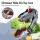 Keezi Kids Dinosaur Ride-On Push Car Toy with Mist Spray & Roar | Indoor/Outdoor Play | Green Plastic | 56x23x56cm