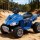 Rigo Kids 12V Blue Ride On ATV Quad Motorbike - Electric Outdoor Toy with Keyless Start, Twin Motors, Anti-Slip Tyres