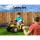 RIGO Kids Electric Bulldozer Ride-On Car with Remote Control, 6V Battery, Anti-Slip Tyres, Music, Lights - Yellow