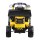 RIGO Kids Electric Bulldozer Ride-On Car with Remote Control, 6V Battery, Anti-Slip Tyres, Music, Lights - Yellow