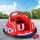 Rigo Kids Electric Ride-On Bumper Car, 360° Spin, Remote Control, Angry Birds Stickers, Red, Safe & Fun for Ages 3+
