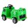 Rigo 12V Kids Ride On Garbage Truck - Green, Police Lights, Remote Control, Keyless Start, Safety Belt, 3+ Years, 30kg