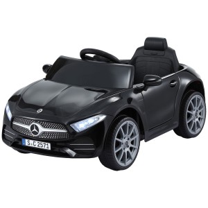 Rigo Kids Electric Ride On Car Licenced 12V Black, Music, Remote Control, Twin Motors, Seat Belt, Ages 3+, Outdoor Toy