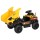 Rigo Kids Electric Ride On Dump Truck - 12V Yellow, Twin Motors, Anti-Slip Tyres, MP3 Input, 3-5km/h, Ages 3