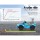 RIGO Kids Electric Ride On Car SUV, 12V Range Rover-Inspired, Blue, Remote Control, Music, Safety Belt, Ages 3+