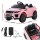 Rigo Kids Electric Ride On Car, 12V Range Rover-Inspired, Pink, Remote Control, 3-8km/h, Music, Lights, Safe Fun
