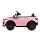 Rigo Kids Electric Ride On Car, 12V Range Rover-Inspired, Pink, Remote Control, 3-8km/h, Music, Lights, Safe Fun