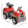 RIGO Kids 6V Electric Fire Engine Ride-On Truck - Realistic Controls, Bubble Guns, Flashing Lights, 4-Wheel Suspension