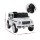Mercedes-Benz Licenced Kids Ride On Car G500 12V Electric White with Remote, Horn, Music, Safety Belt, 107cm