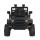 Rigo Kids 12V Black Electric Jeep Ride-On Car with Remote, Safety Belt, Twin Motors, Music & LED Lights, Ages 3+
