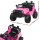 Rigo Kids Electric Ride-On Jeep Car in Pink - 12V, Remote Control, Twin Motors, Safety Belt, Music, for Ages 3+