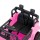Rigo Kids Electric Ride-On Jeep Car in Pink - 12V, Remote Control, Twin Motors, Safety Belt, Music, for Ages 3+